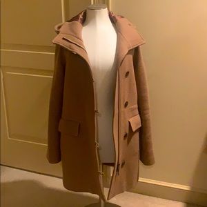 J.Crew Camel Wool Coat